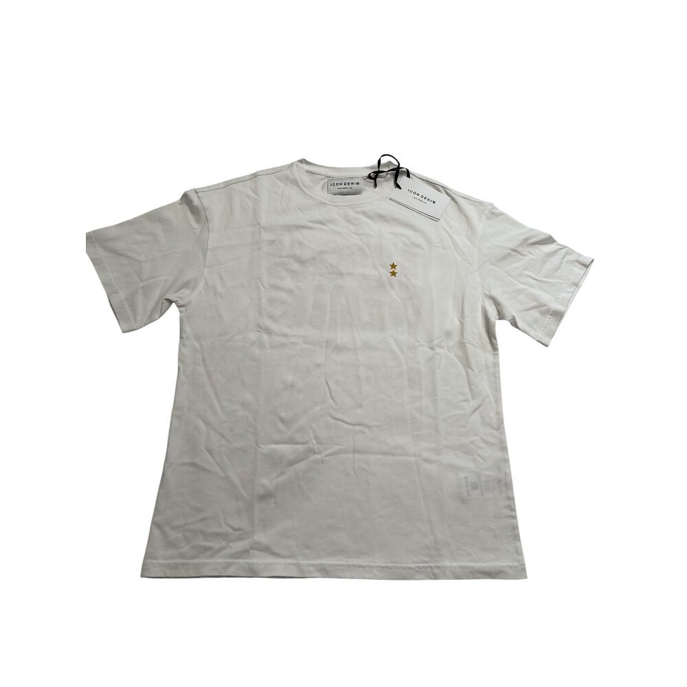 Icon Denim Leon T-Shirt in White